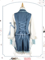 Alice Detective Agency ~ Vintage Ouji Lolita Vest / Shorts by YLF