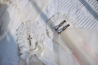 The Cross ~ Gothic Lolita Headpiece Hair Clip w. Veil by Alice Girl ~ Pre-order