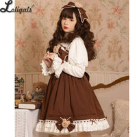 Mousse Bear ~ Vintage Lolita JSK Dress by Yomi