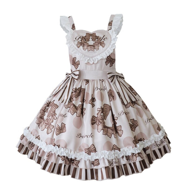 Chocolate Ring ~ Sweet Lolita JSK Dress/ Short Sleeve Blouse by Yomi