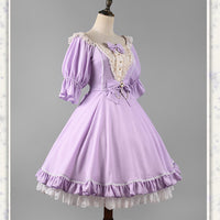 Galaxy in Summer ~ Classic Short Sleeve Lolita Dress by Strawberry Witch