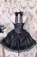 The Cross ~ Sweet Halter Neck Lolita JSK Dress Corset Mini Party Dress by Alice Girl ~ Pre-order