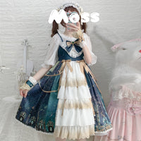 The Night of Light ~ Vintage Sleeveless Lolita Dress by Yomi