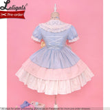 Candy Cat ~ Sweet Short Sleeve Lolita Dress by Alice Girl ~ Pre-order