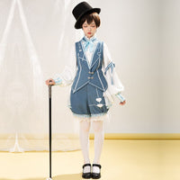 Alice Detective Agency ~ Vintage Ouji Lolita Vest / Shorts by YLF