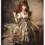 Kloria Oil Painting ~ Classic Royal Lolita JSK Dress by YLF