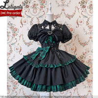 Hot Girl ~ Gothic Lolita Blouse Short Sleeve Punk Top by Alice Girl ~ Pre-order