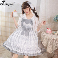 Alice Rabbit ~ Sweet Casual Lolita JSK Dress by Yomi