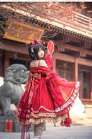 Phoenix under the Moon ~ Retro Style Lolita JSK Dress with Detachable Sleeves by OCELOT