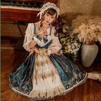 The Night of Light ~ Vintage Sleeveless Lolita Dress by Yomi
