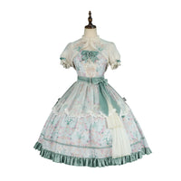 Convallaria majalis Linn ~ Classic Lolita JSK Dress with Bolero Top by YLF