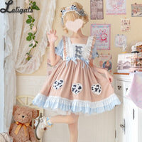 The Shepherd ~ Sweet Short Sleeve Dress Casual Lolita Dress by Yomi