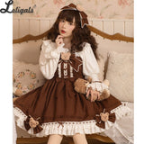 Mousse Bear ~ Vintage Lolita JSK Dress by Yomi