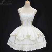 River Seine ~ Gothic Lolita Corset Dress w. Shrug Top