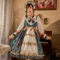 The Night of Light ~ Vintage Sleeveless Lolita Dress by Yomi