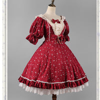 Galaxy in Summer ~ Classic Short Sleeve Lolita Dress by Strawberry Witch