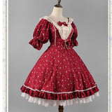Galaxy in Summer ~ Classic Short Sleeve Lolita Dress by Strawberry Witch