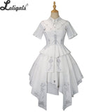 Foggy Thorns ~ Military Style Short Sleeve Lolita Dress by YLF