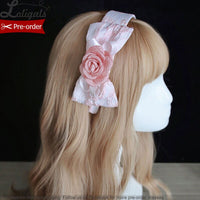 Wind Song ~ Sweet Lolita Headband with Rosette by Alice Girl ~ Pre-order