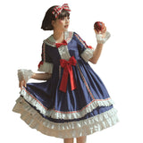 Miss Snow ~ Royal Princess Short Sleeve Lolita Dress by Yomi