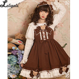 Mousse Bear ~ Vintage Lolita JSK Dress by Yomi