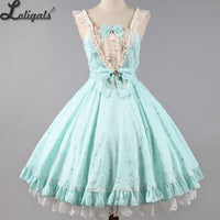 Galaxy in Summer ~ Classic Lolita JSK Dress Summer Chiffon Dress by Strawberry Witch