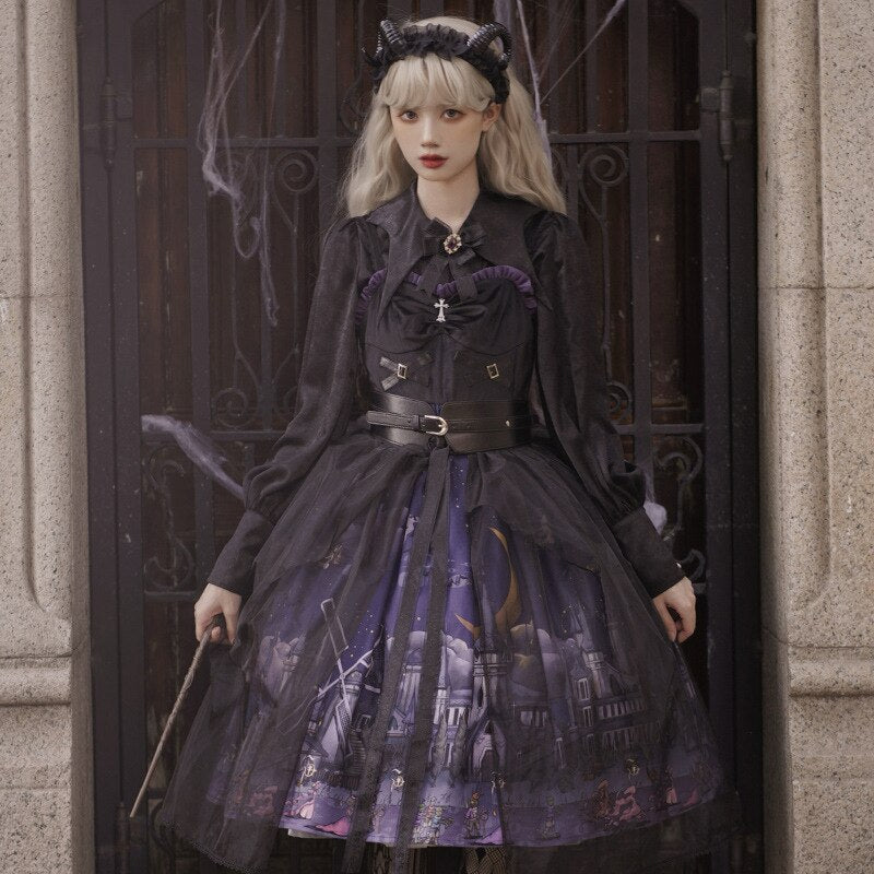 The Witch Town ~ Gothic Lolita JSK Dress by YLF The Witch Town ~ Gothic Lolita JSK Dress by YLF