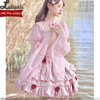 Bleeding Rose ~ Gothic Lolita Corset Top & Skirt Set by Alice Girl ~ Pre-order