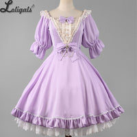 Galaxy in Summer ~ Classic Short Sleeve Lolita Dress by Strawberry Witch