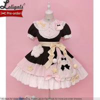 Candy Cat ~ Sweet Short Sleeve Lolita Dress by Alice Girl ~ Pre-order