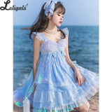 Miss Esther ~ Elegant Lolita JSK Dress Shiny Party Dress