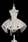 Bleeding Rose ~ Gothic Lolita Corset Top & Skirt Set by Alice Girl ~ Pre-order