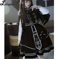 Thorns War ~ Military Style Lolita Skirt & Cape Uniform Set by YLF