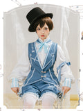 Alice Detective Agency ~ Vintage Ouji Lolita Vest / Shorts by YLF