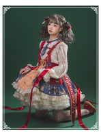 Clara Merry Christmas ~ Sweet Printed Lolita JSK Dress by YLF