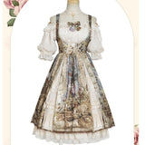 Kloria Oil Painting ~ Classic Royal Lolita JSK Dress by YLF