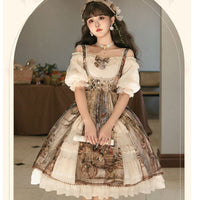 Kloria Oil Painting ~ Classic Royal Lolita JSK Dress by YLF