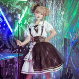 Obsidian ~ Cool Lolita Skirt with Top by OCELOT