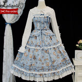 Bluberry & Rabbit ~ Sweet Country Style Lolita JSK Dress by Alice Girl ~ Pre-order