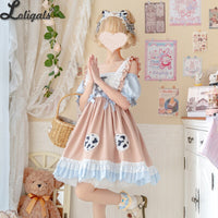 The Shepherd ~ Sweet Short Sleeve Dress Casual Lolita Dress by Yomi