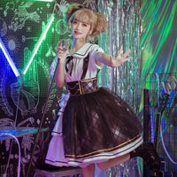Obsidian ~ Cool Lolita Skirt with Top by OCELOT
