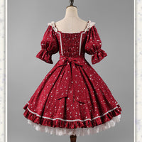 Galaxy in Summer ~ Classic Short Sleeve Lolita Dress by Strawberry Witch