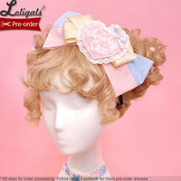 Candy Cat ~ Sweet Lolita KC Headpiece by Alice Girl ~ Pre-order