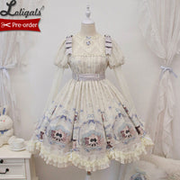 Story Time ~ Sweet Long Sleeve Lolita Dress by Alice Girl ~ Pre-order