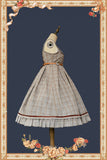 Lost in Fog ~ Cool Plaid Lolita JSK Dress by Infanta