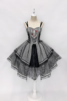 Broken Heart ~ Gothic Lolita Dress Asymmetrical Midi Party Dress by Alice Girl ~ Pre-order