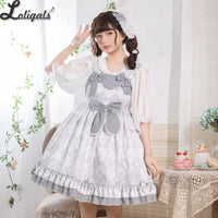 Alice Rabbit ~ Sweet Casual Lolita JSK Dress by Yomi