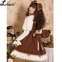 Mousse Bear ~ Vintage Lolita JSK Dress by Yomi
