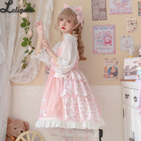 The Planet of Meow ~ Cute Lolita JSK Dress by Yomi