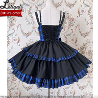 Hot Girl ~ Punk Style Lolita JSK Dress Plaid Mini Dress by Alice Girl ~ Pre-order